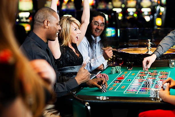 Live dealer blackjack table with professional dealer